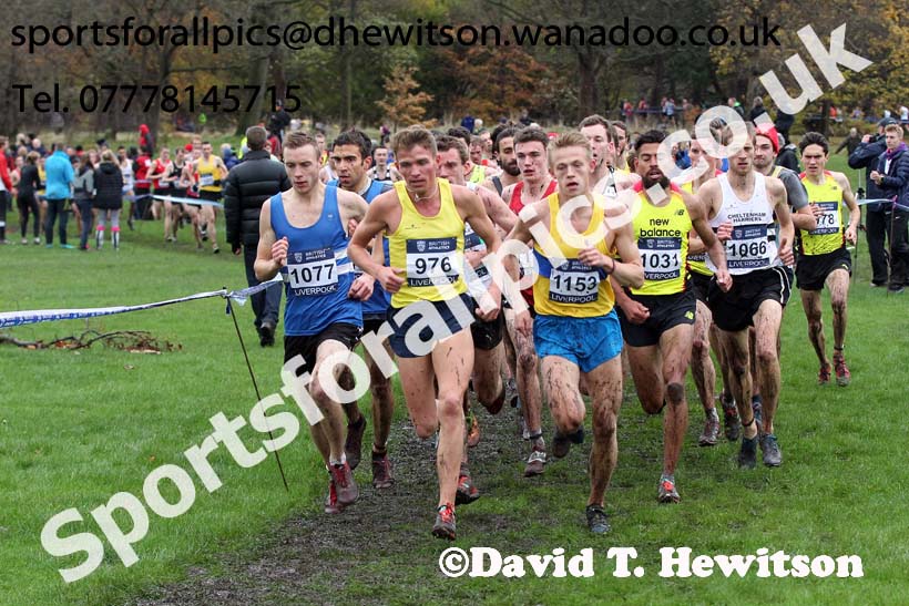 Senior men, British Athletics Liverpool Cross Challenge, Sefton Park, Liverpool. Photo: David T. Hewitson/Sports for All Pics